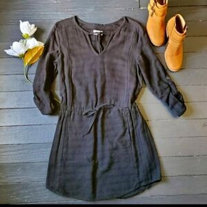 Lou and Grey Black Dress 100% cotton